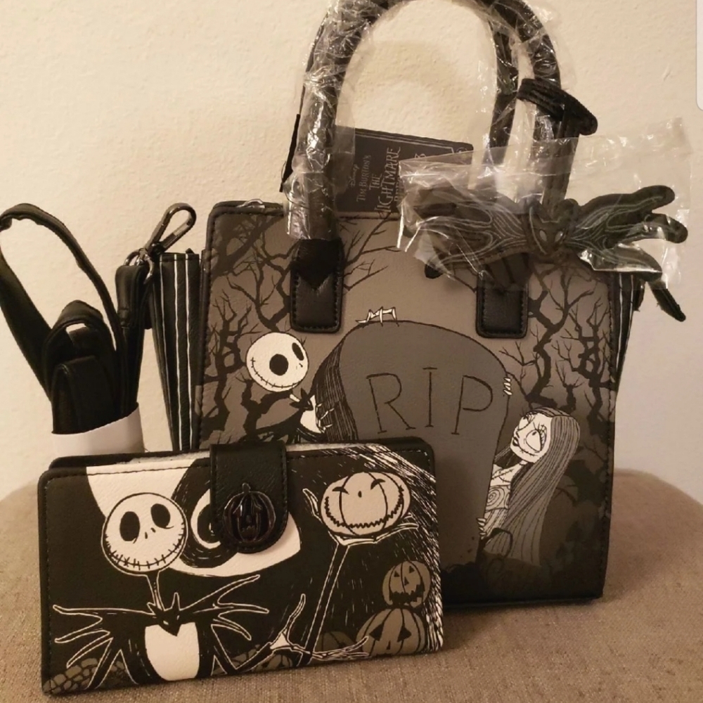Disney Nightmare Before Christmas Purse & Wallet
